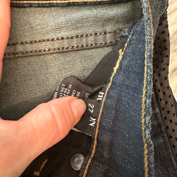 Hudson Jeans Women's Blue Ava Super Skinny Crop Jeans in Shirley - Picture 5 of 6